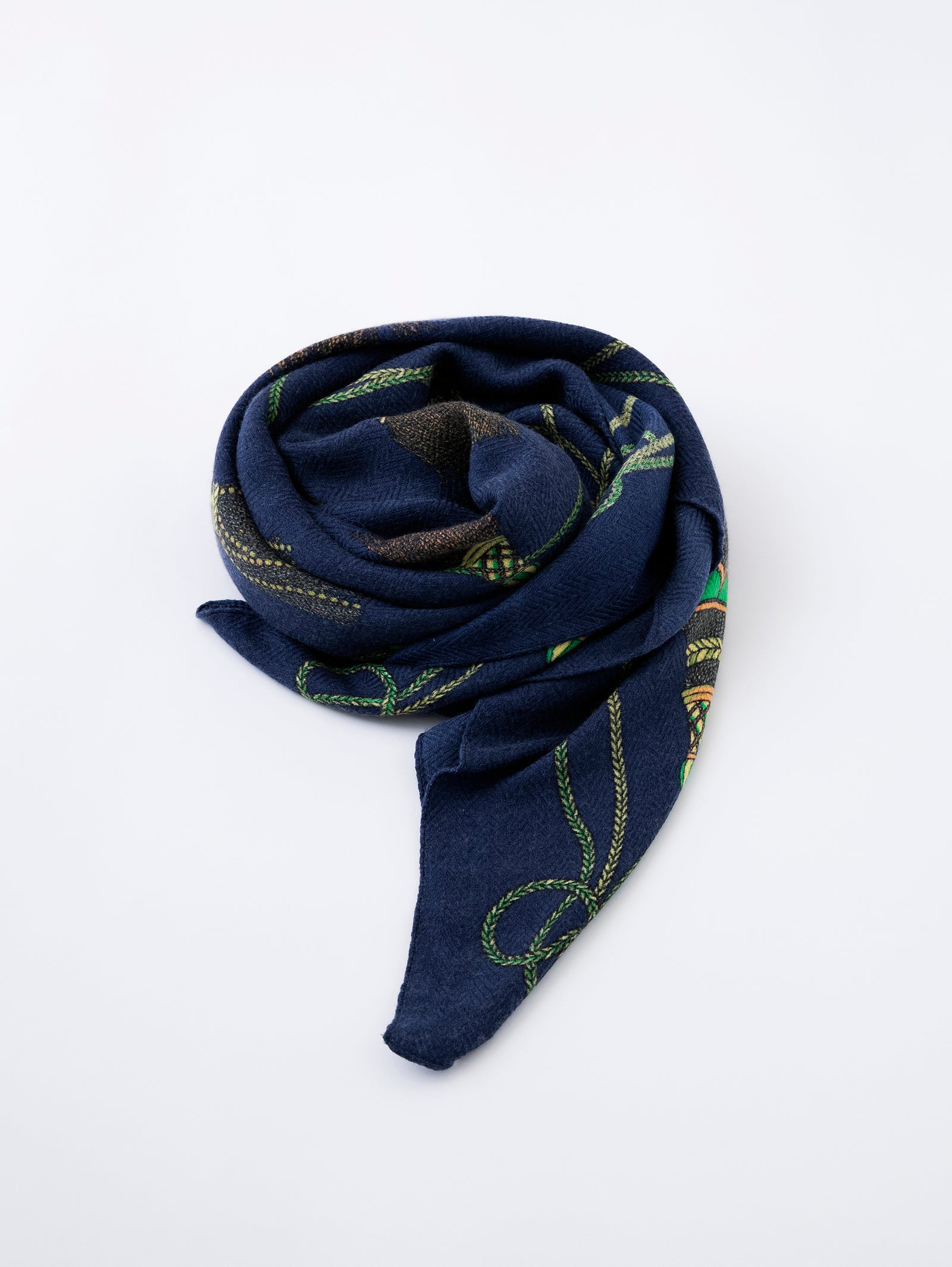 ウールシルクストールヘリンボーン織120＞ブレードタッセル – manipuri