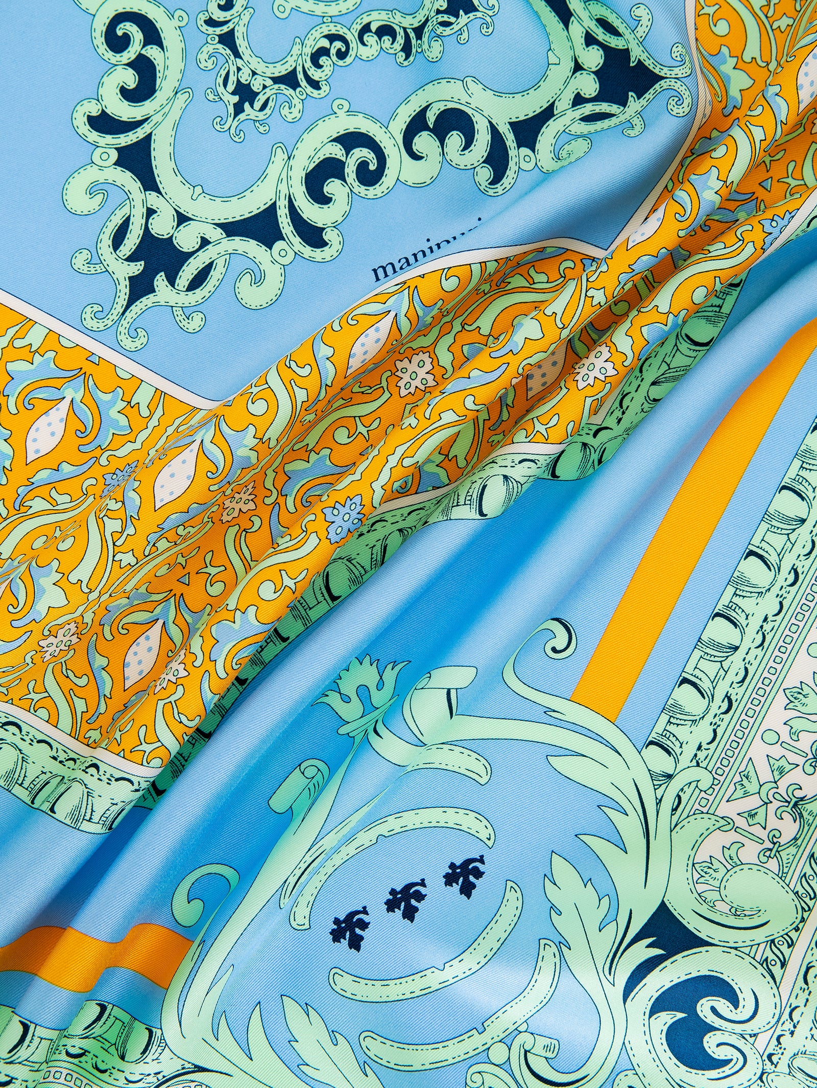 シルクスカーフ88＞レリーフ – manipuri