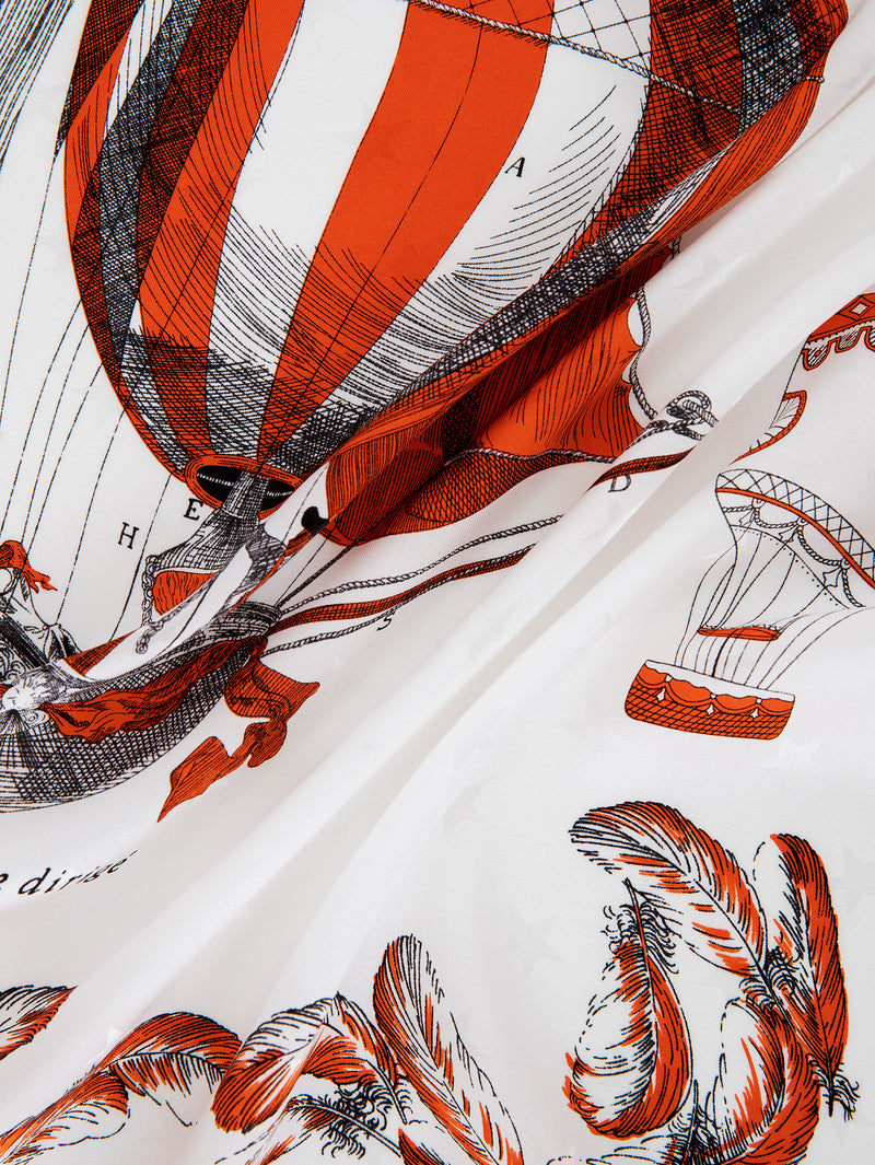 SILK SCARF 65 / CLASSIC BALLOON