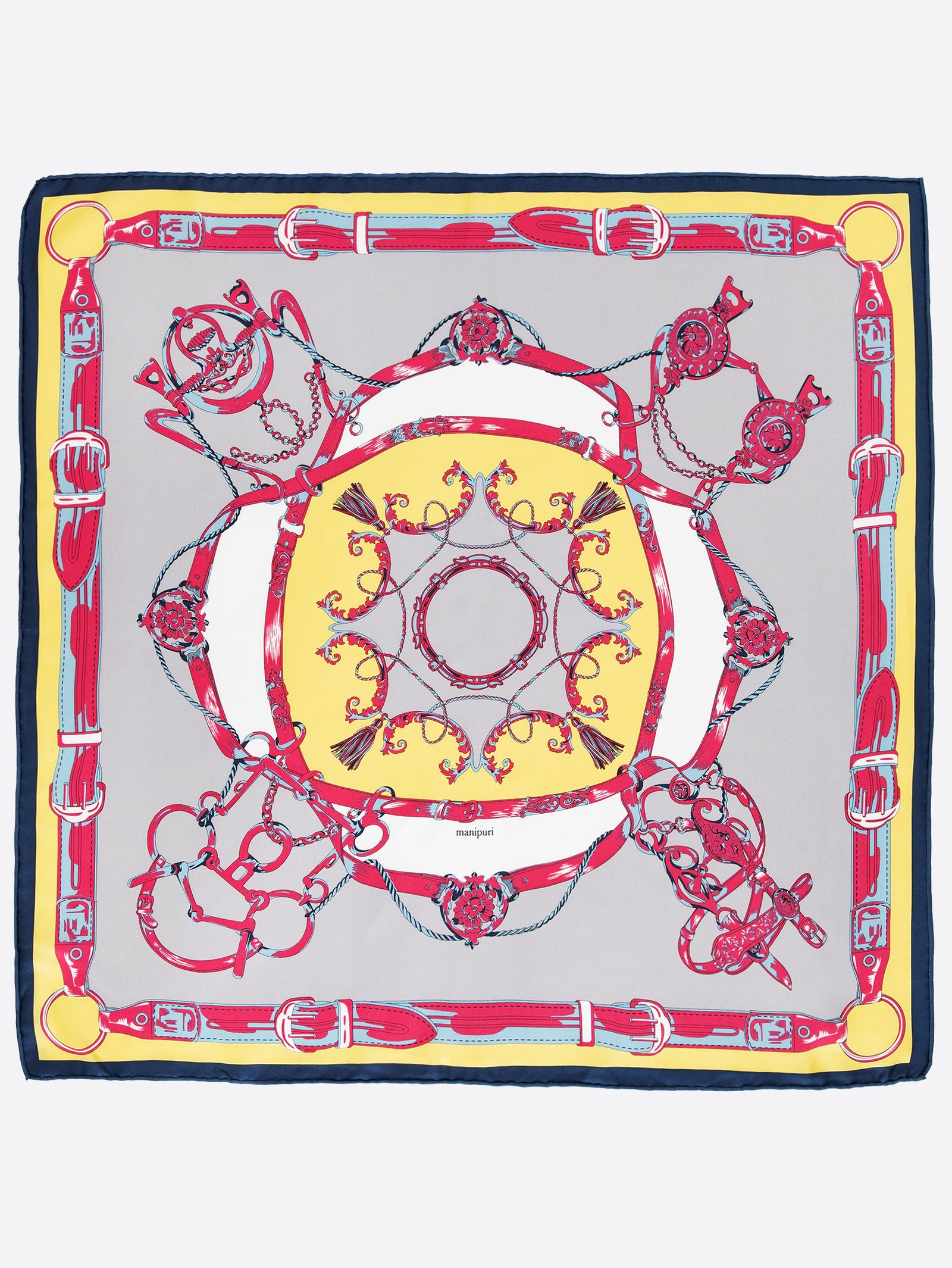 シルクスカーフ65＞ クラシックベルト – manipuri