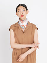 SILK SCARF 65 / JACQUARD PARK