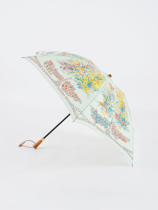 &lt;Umbrella for rain or shine&gt; Seasonal flower
