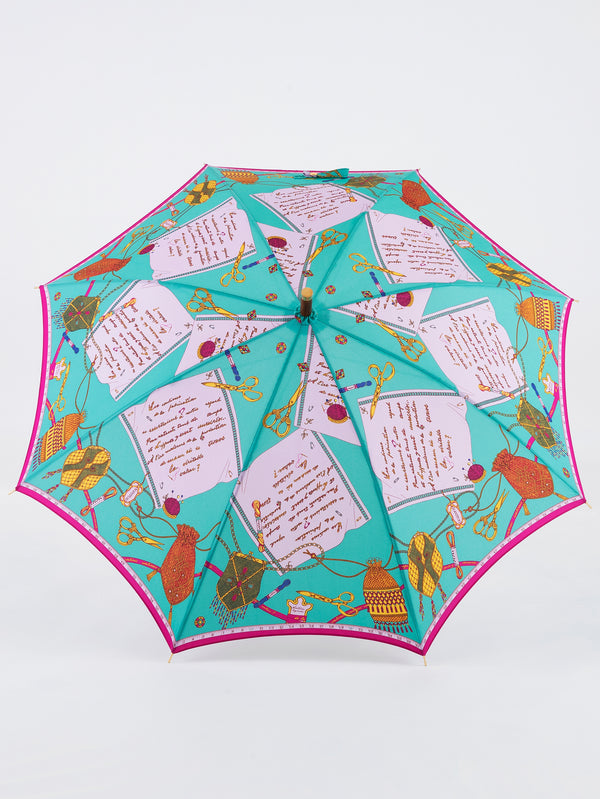 &lt;Long Umbrella for Rain or Shine&gt; Craftsmanship