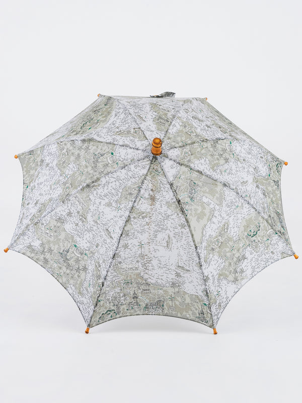 &lt;parasol for rain or shine&gt; resort map