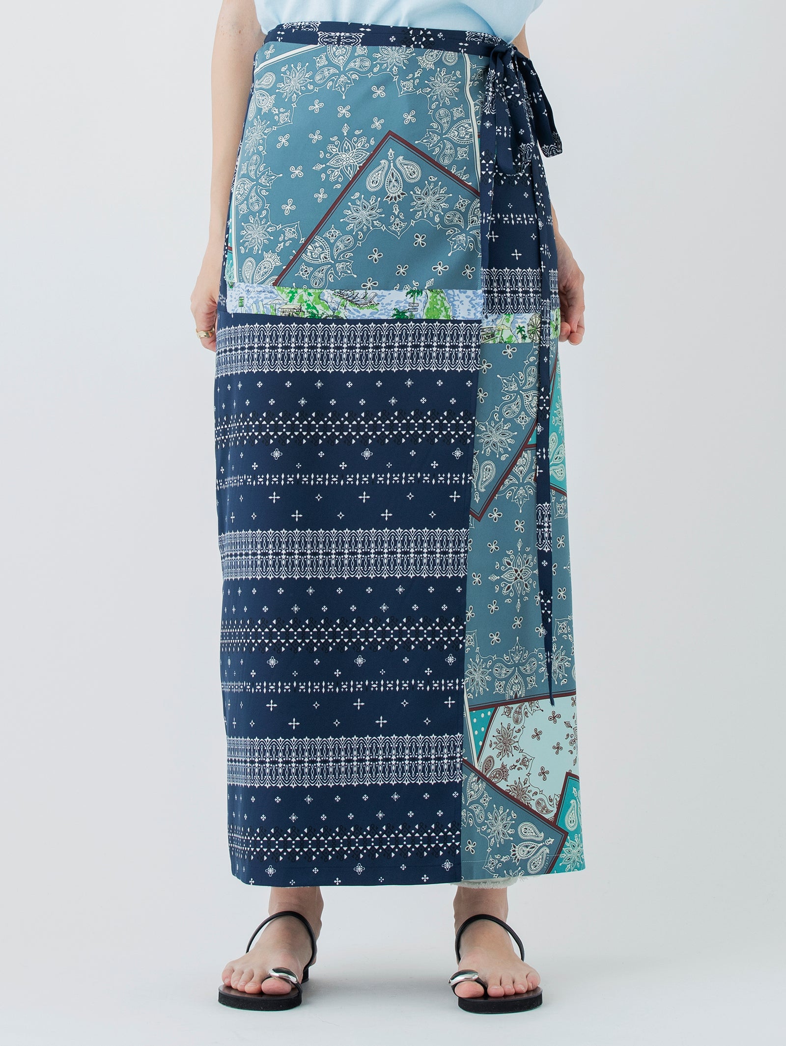 mauji様マニプリ manipuri 美品 Spick & Span manipuriラップスカート  