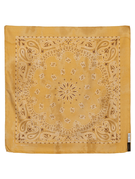 SILK SCARF 65 / VINTAGE A-2 BANDANA