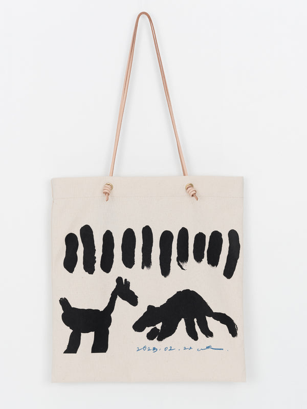 CANVAS PRINT TOTE BAG / ANIMAL