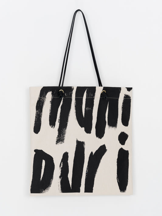 CANVAS PRINT TOTE BAG / LOGO