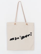 CANVAS PRINT TOTE BAG / LINE