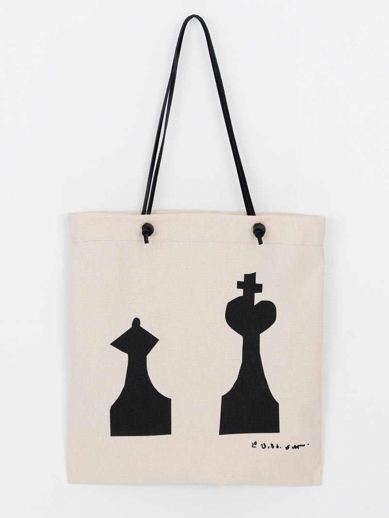 CANVAS PRINT TOTE BAG / CHESS