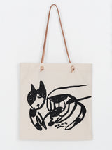 CANVAS PRINT TOTE BAG / CAT