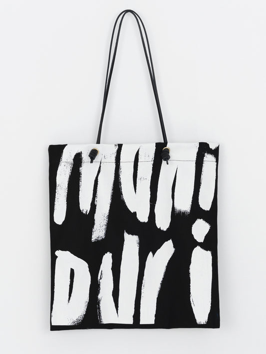 CANVAS PRINT TOTE BAG / LOGO