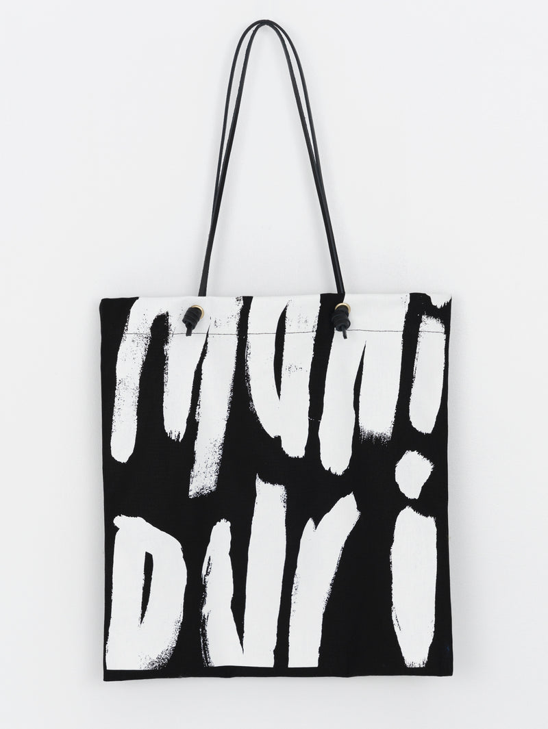 CANVAS PRINT TOTE BAG / LOGO