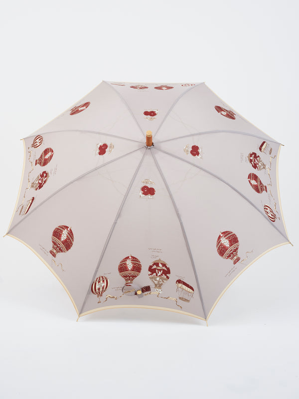 &lt;Long Umbrella for Rain or Shine&gt; Balloon History