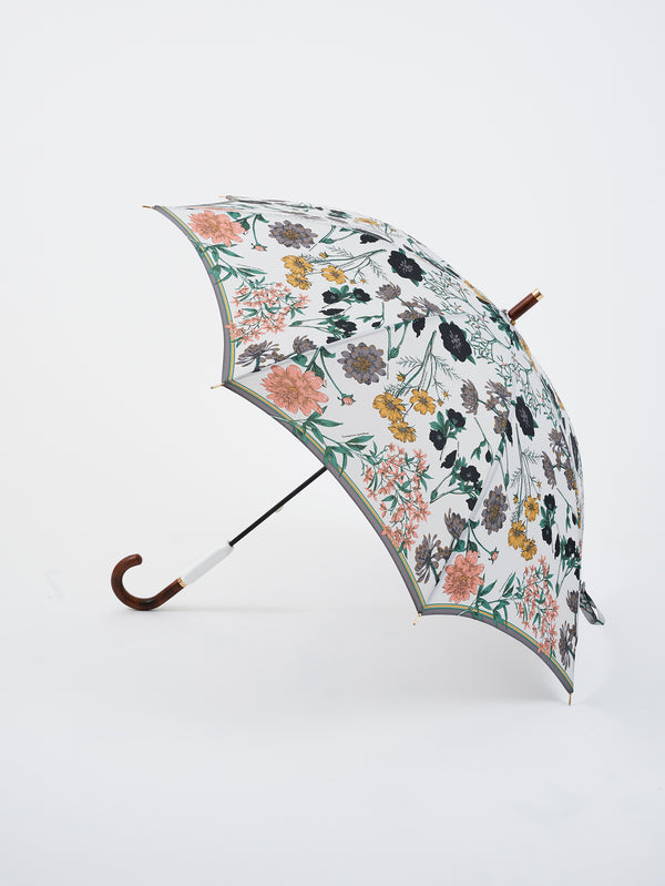 &lt;Long Umbrella for Rain or Shine&gt; Autumn Garden