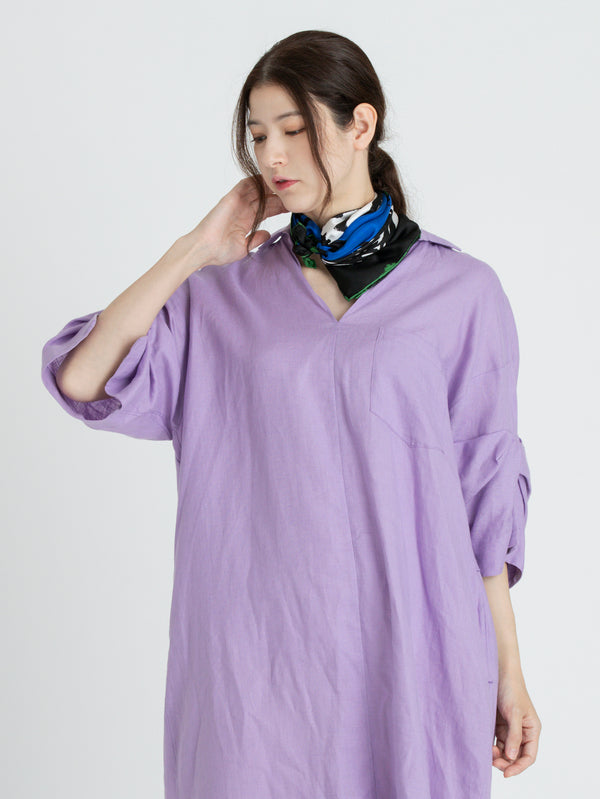 ＜シルクスカーフ65＞ドローペイズリー