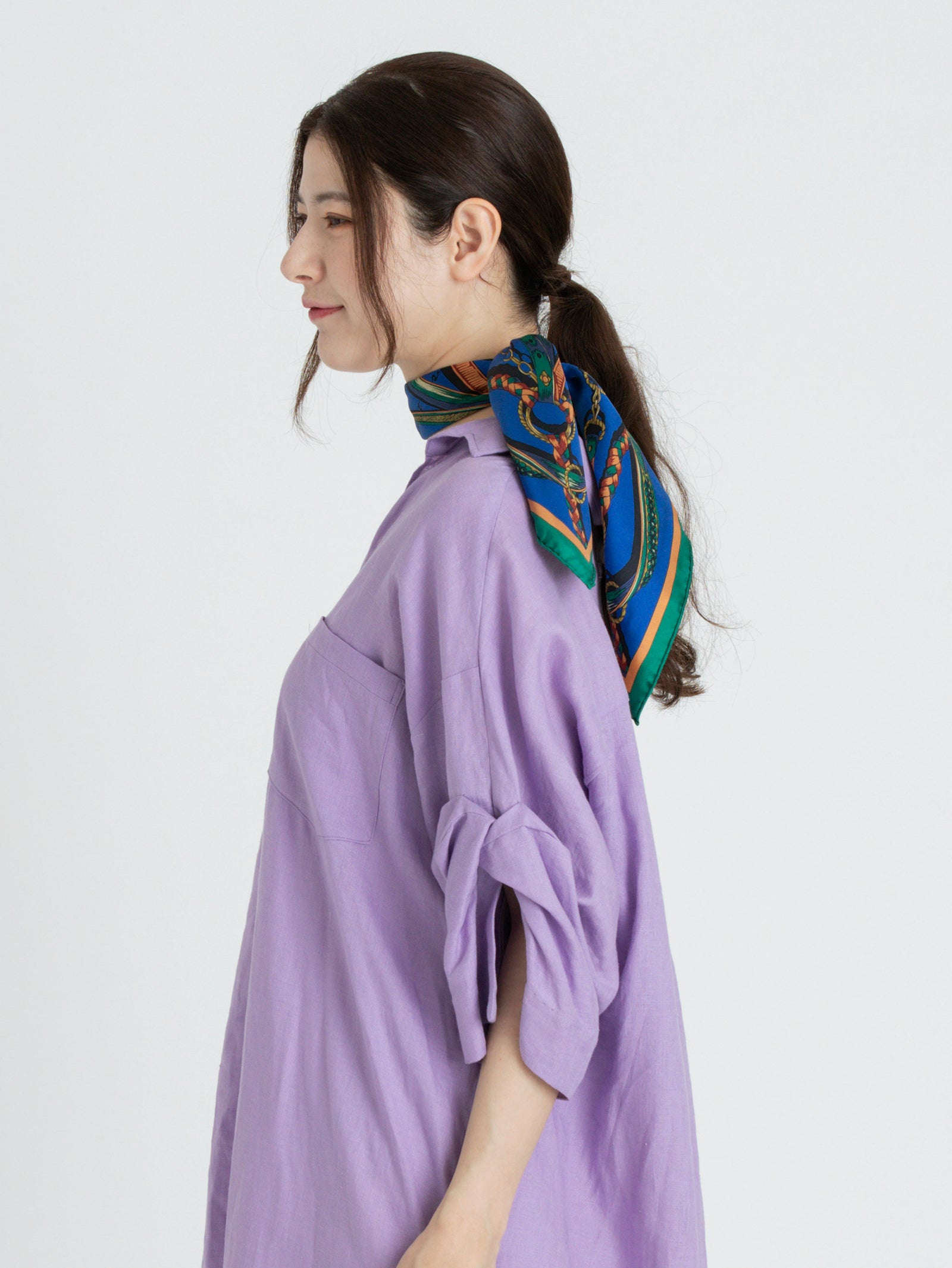 新品未使用＜シルクスカーフ65＞コラージュトルクメン シルクスカーフ65＞コラージュトルクメン – manipuri