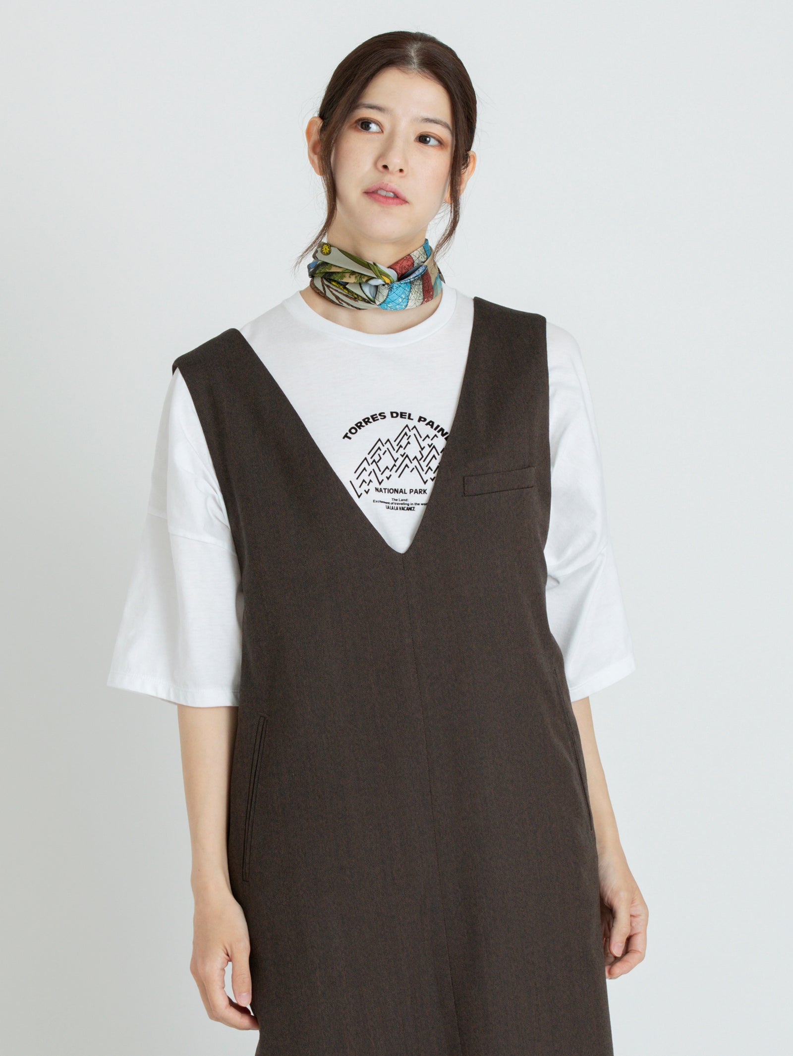 manimaris バニースカーフ　ベージュ manimaris バニースカーフ ベージュ