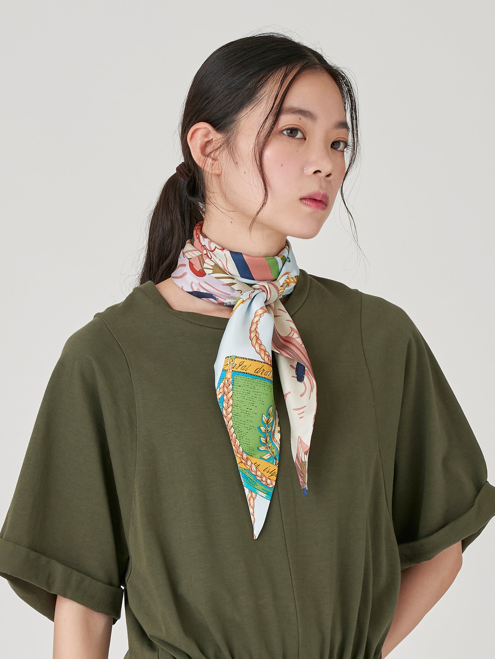 ダイヤ型スカーフ＞ボタニックガーデン – manipuri
