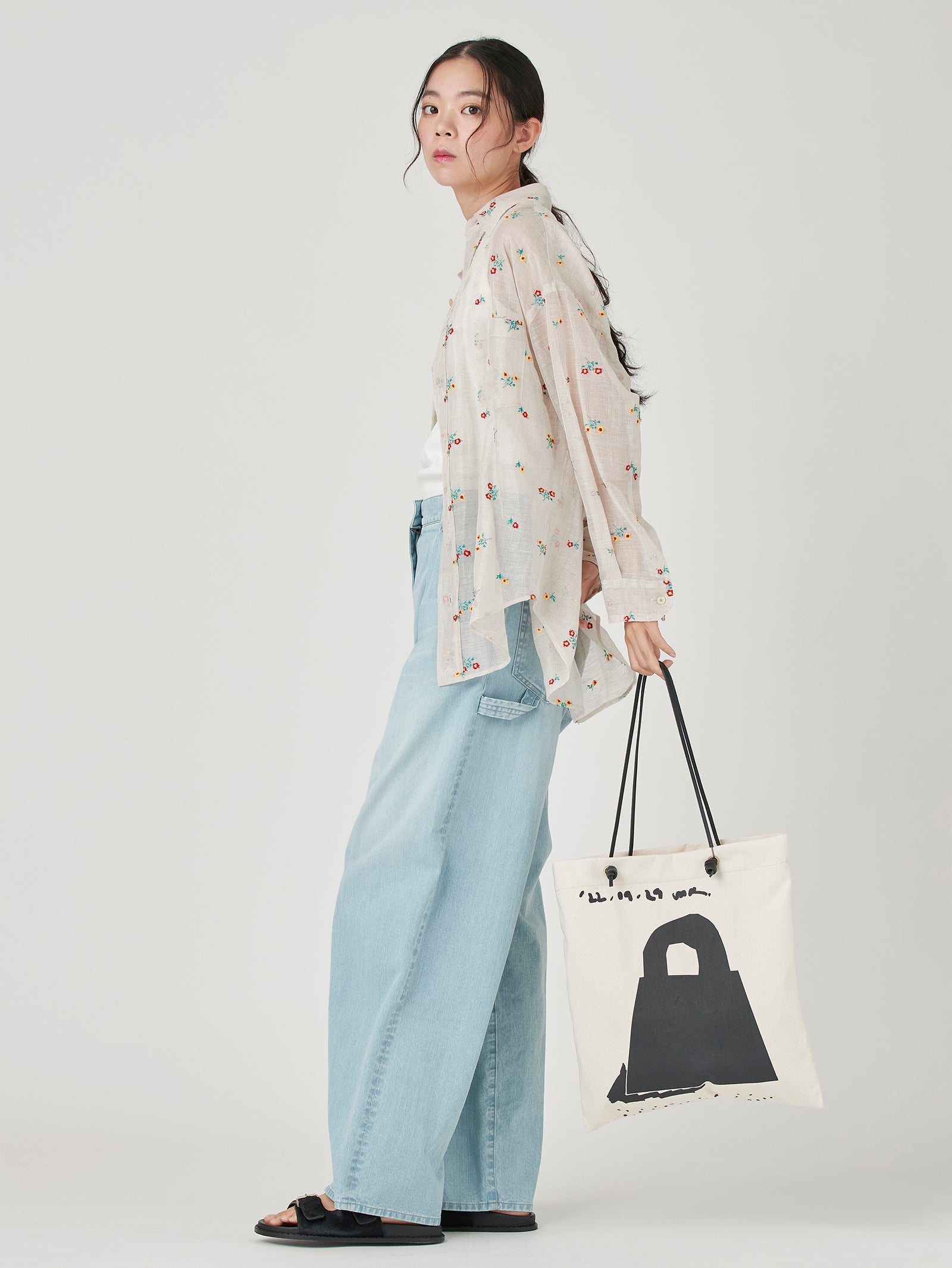 帆布プリントトートバッグ＞バッグ – manipuri