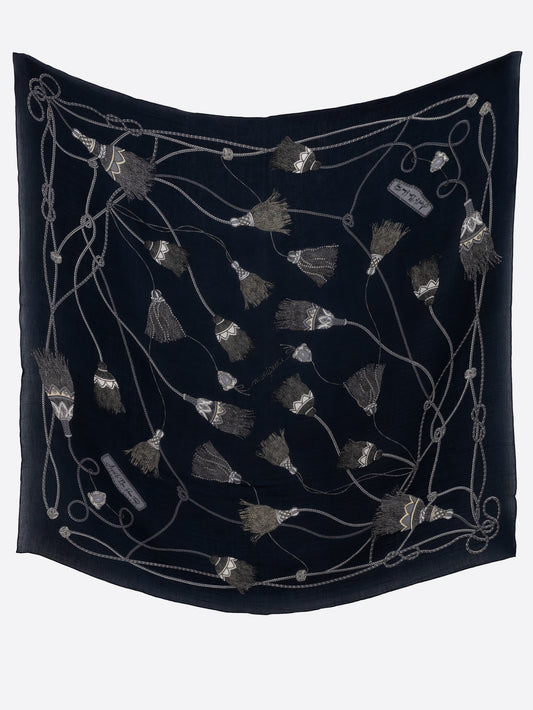 ＜コットンシルクストール120＞ブレードタッセル