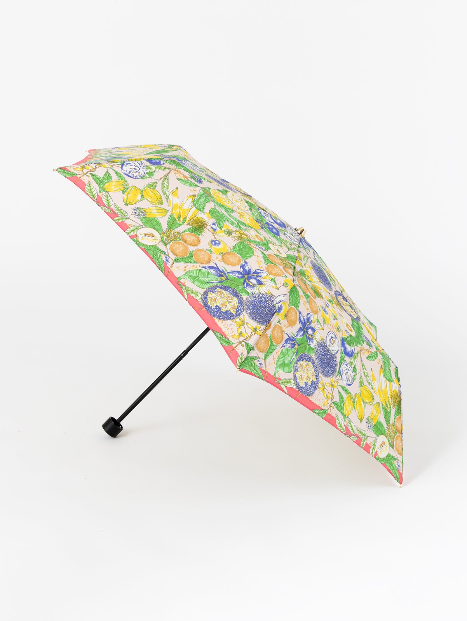 manipri フルーツ柄日傘 晴雨兼用軽量折傘＞ジャングルフルーツ – manipuri