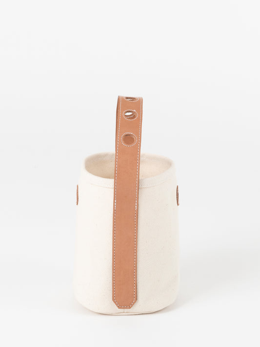 CANVAS BUCKET TOTE BAG / M