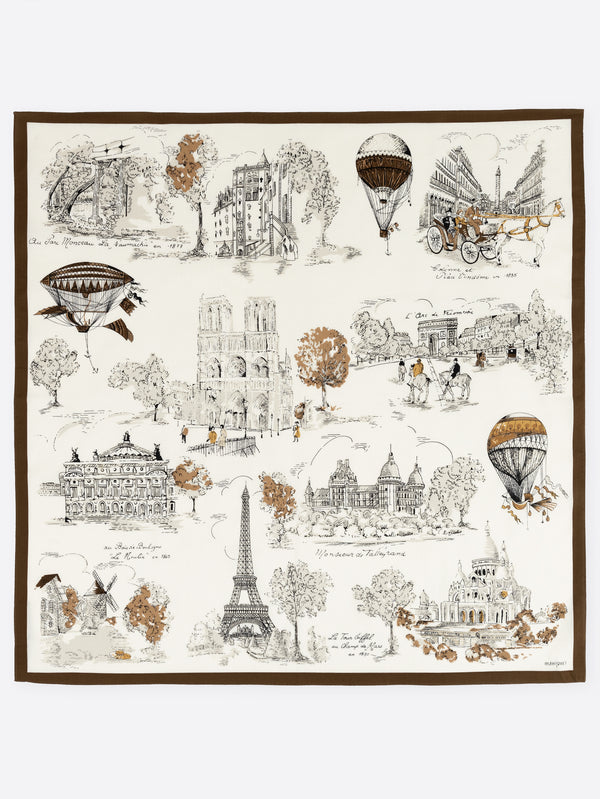 ＜コットンスカーフ65＞ヴィレトワレ