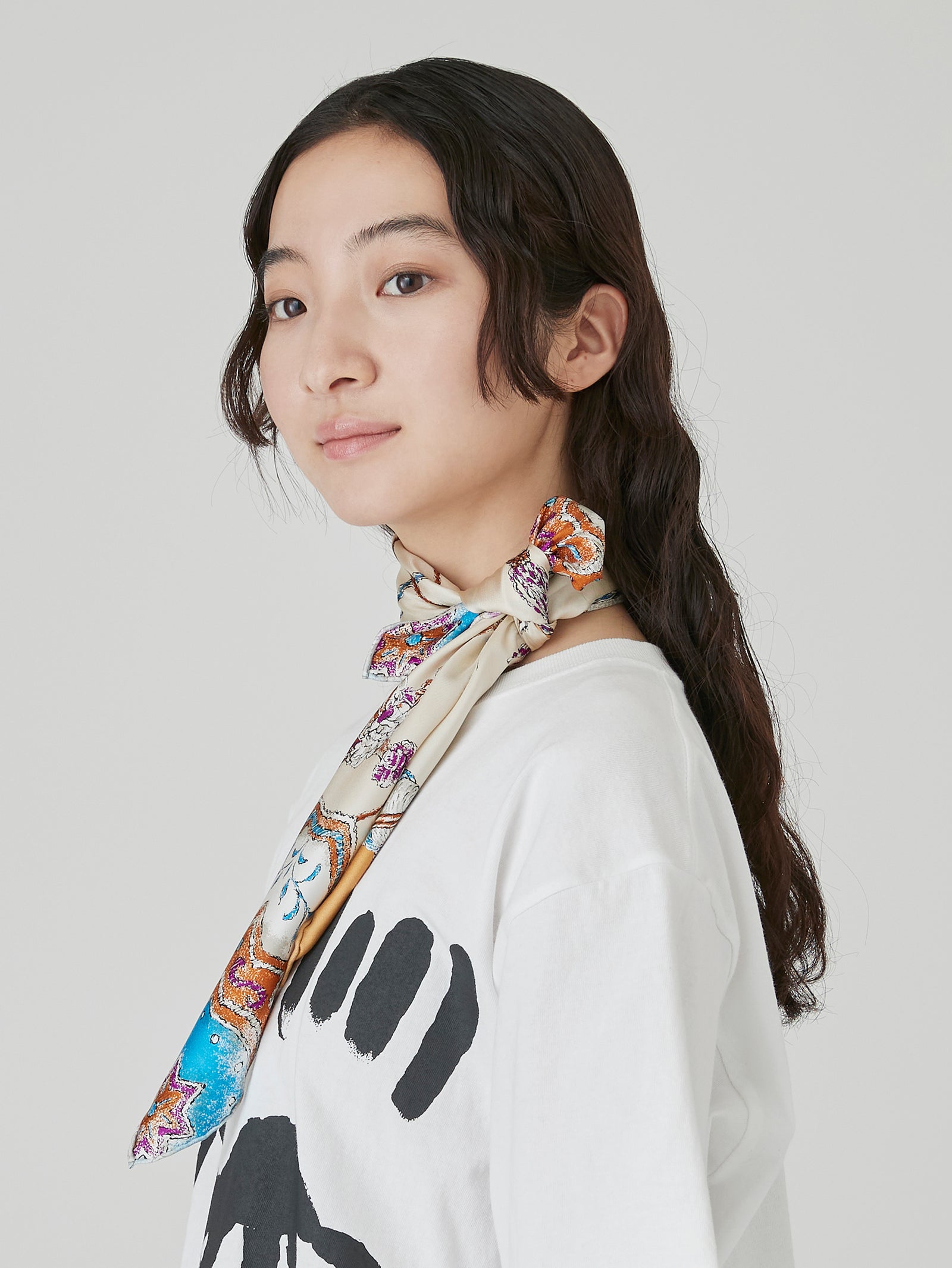 シルクスカーフ65＞ヴィンテージタッセル – manipuri