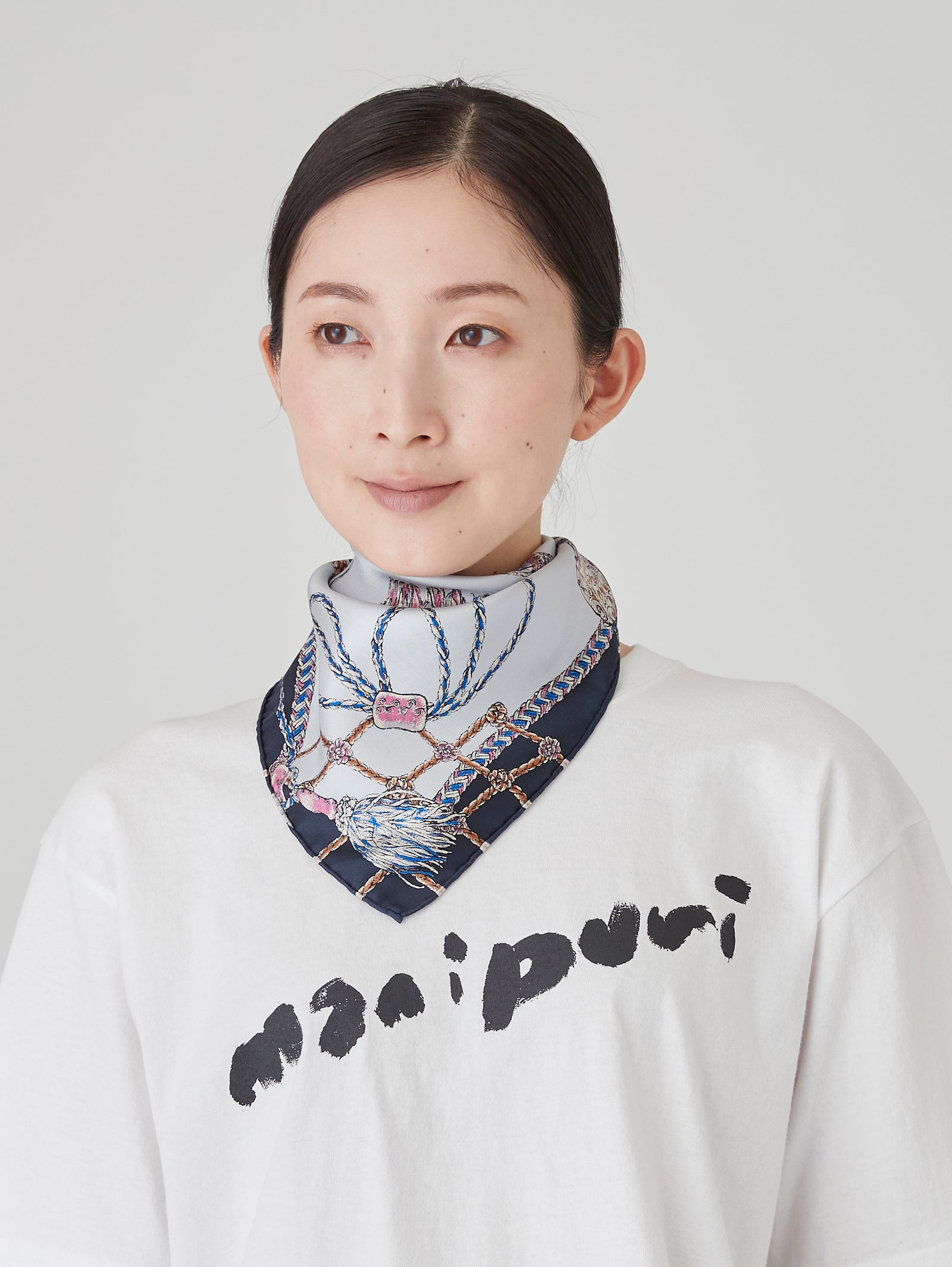 シルクスカーフ65＞ヴィンテージタッセル – manipuri