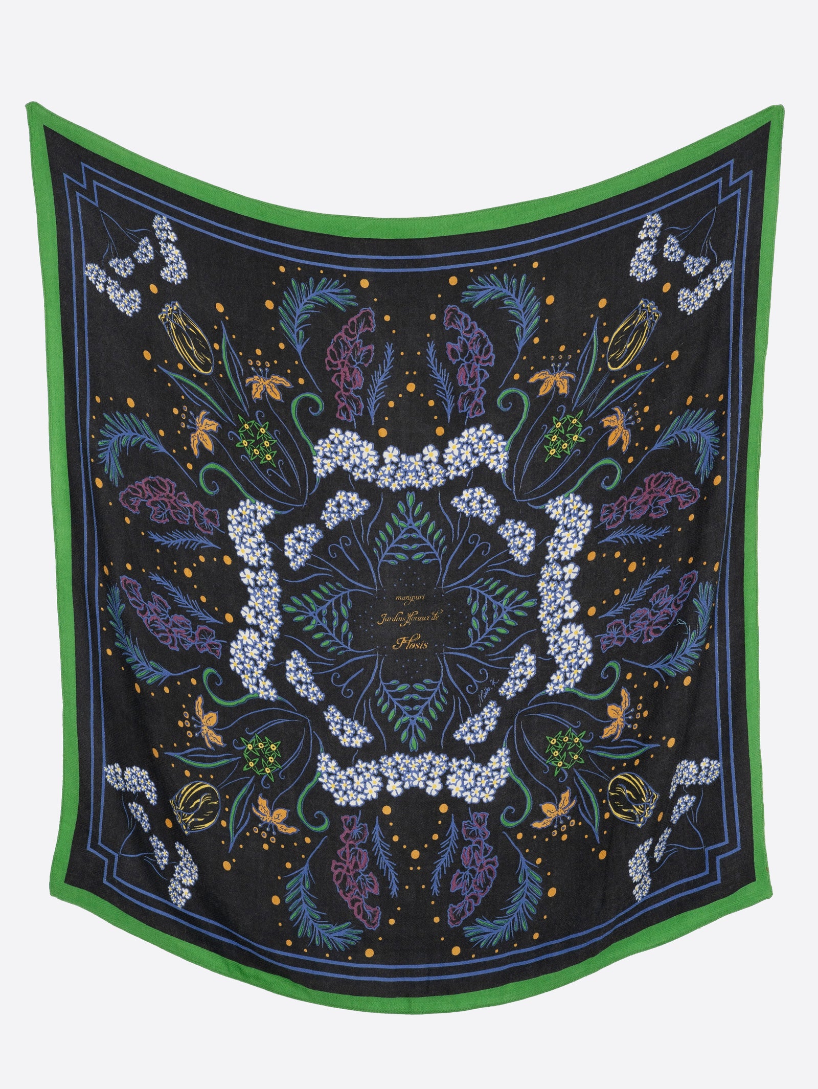 ウールシルクストールヘリンボーン織120＞フロシス – manipuri