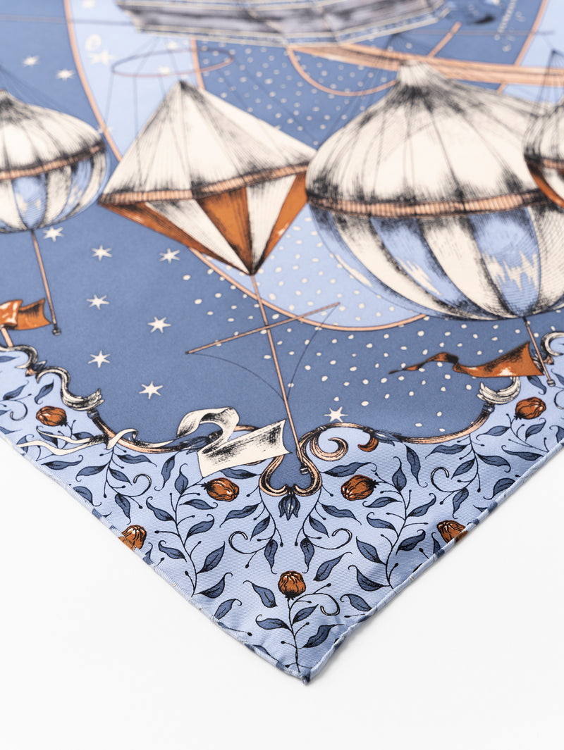 SILK SCARF 65 / PLANETARY BALLOON