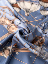 SILK SCARF 65 / PLANETARY BALLOON