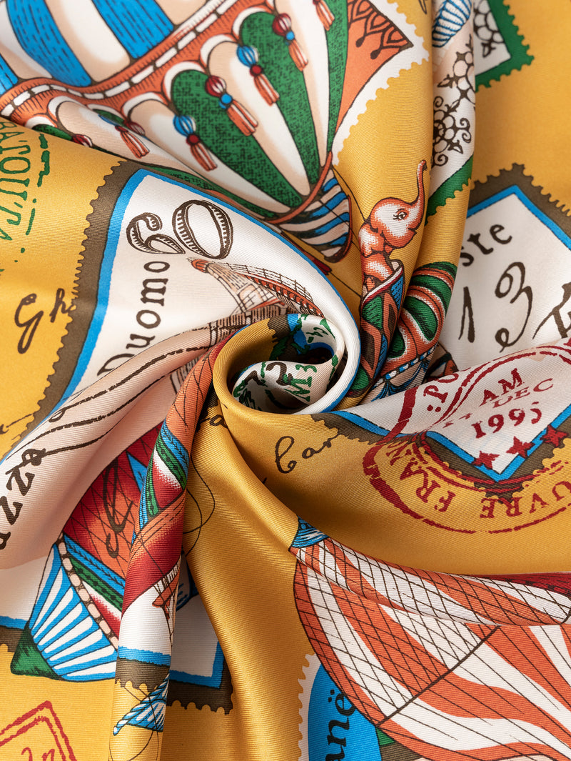 SILK SCARF 65 / TIMBLE