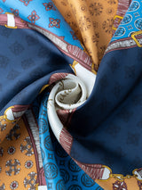 SILK SCARF 88 / CRESTBELT