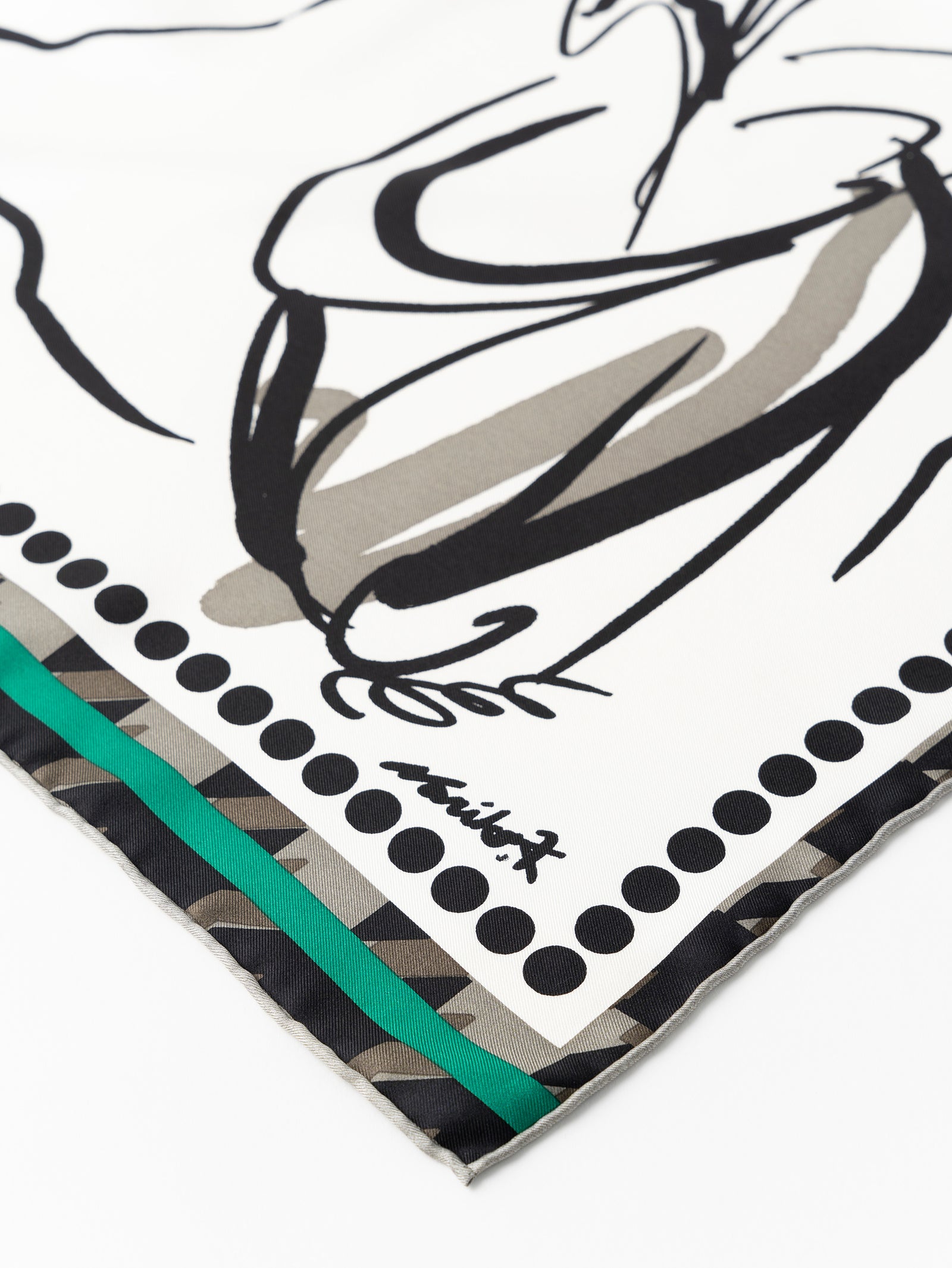 シルクスカーフ65＞ポエティック – manipuri