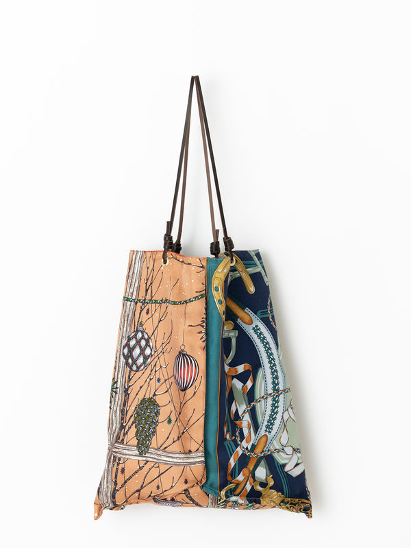 REVERSIBLE PRINT TOTE BAG L / HYGGE