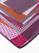 SILK SCARF 65 / MIX DOTS5