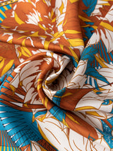 SILK SCARF 65 / DAHLIA RONDO