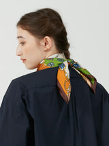 SILK SCARF 88 / CRESTBELT