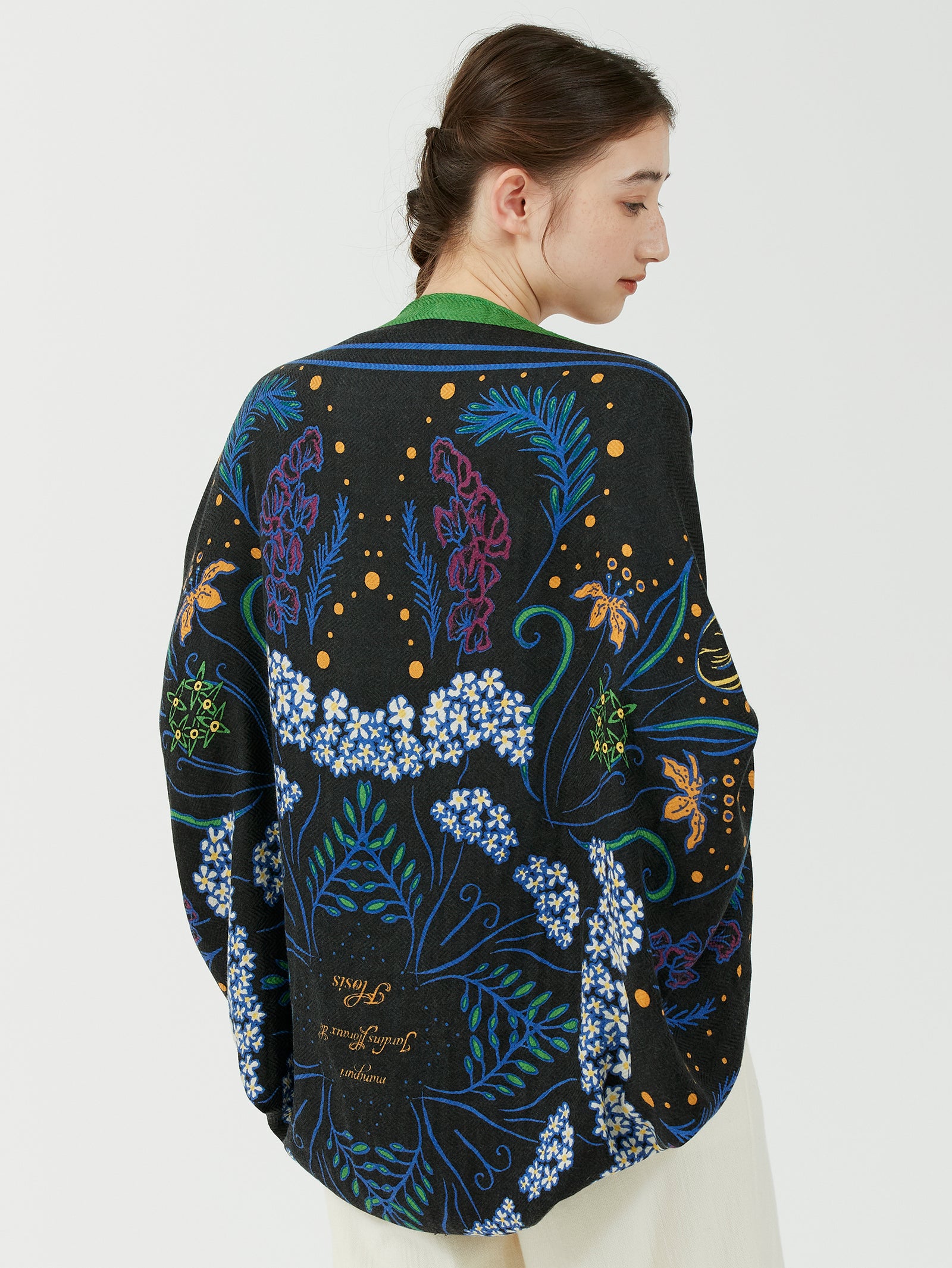 ウールシルクストールヘリンボーン織120＞フロシス – manipuri