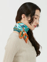 SILK SCARF 88 / COLLAGE KEPI