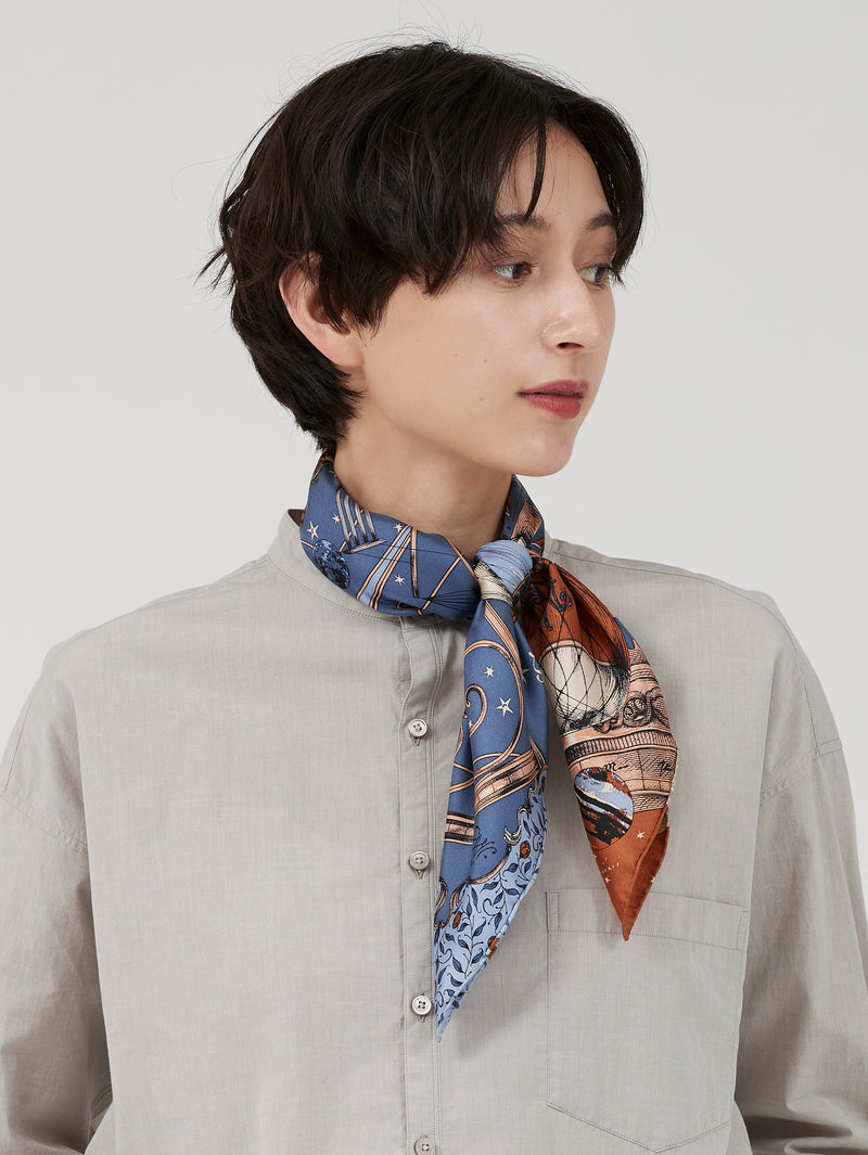 SILK SCARF 65 / PLANETARY BALLOON