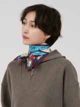 SILK SCARF 65 / TIMBLE