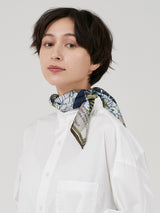 SILK SCARF 65 / DAHLIA RONDO