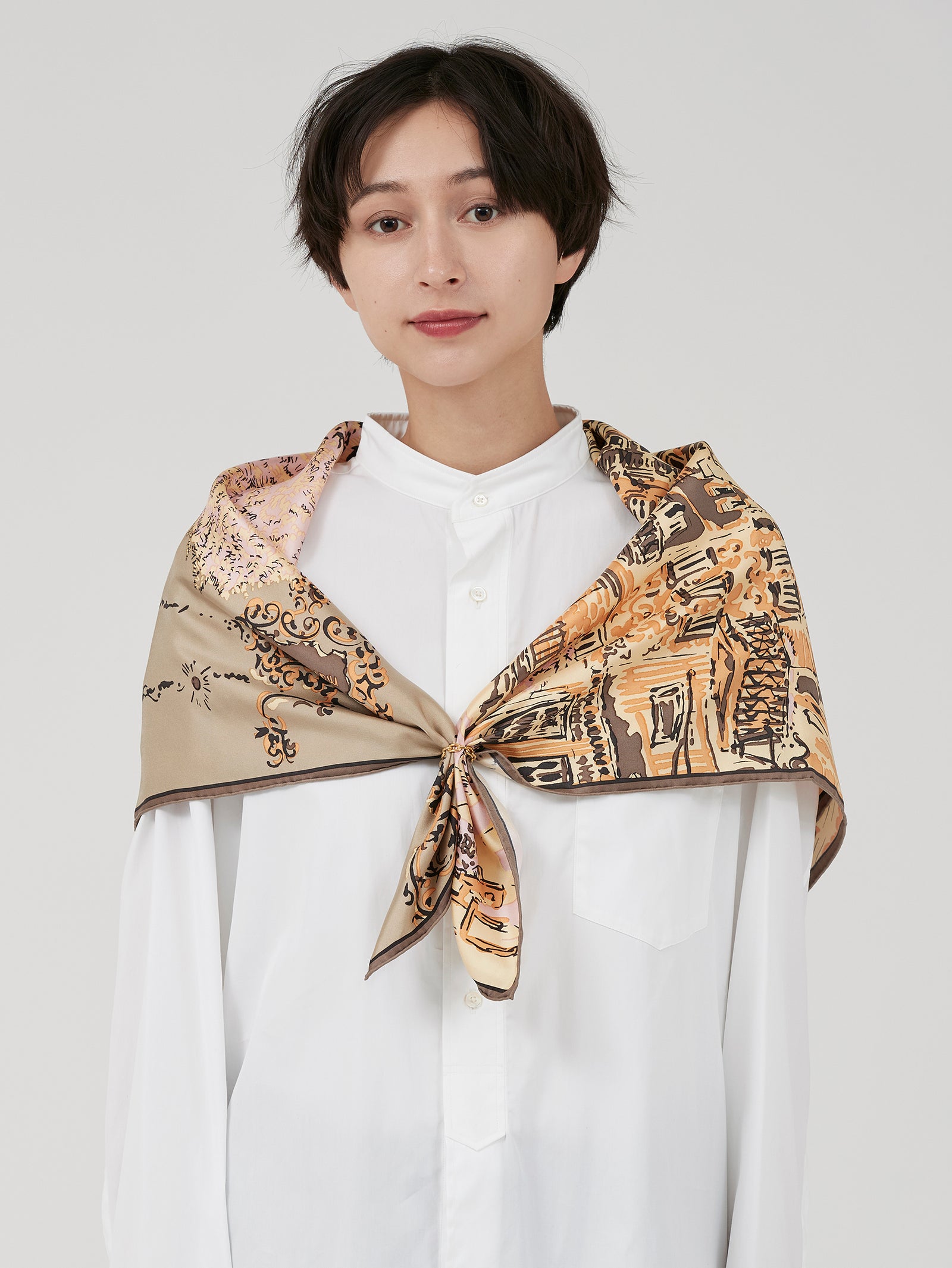 4未使用級　オスカリート　ラナウール　シルク　リブ　タイト　ニット　イタリー　M 定番》【Oscalito/オスカリート】ウールシルクリブタートル