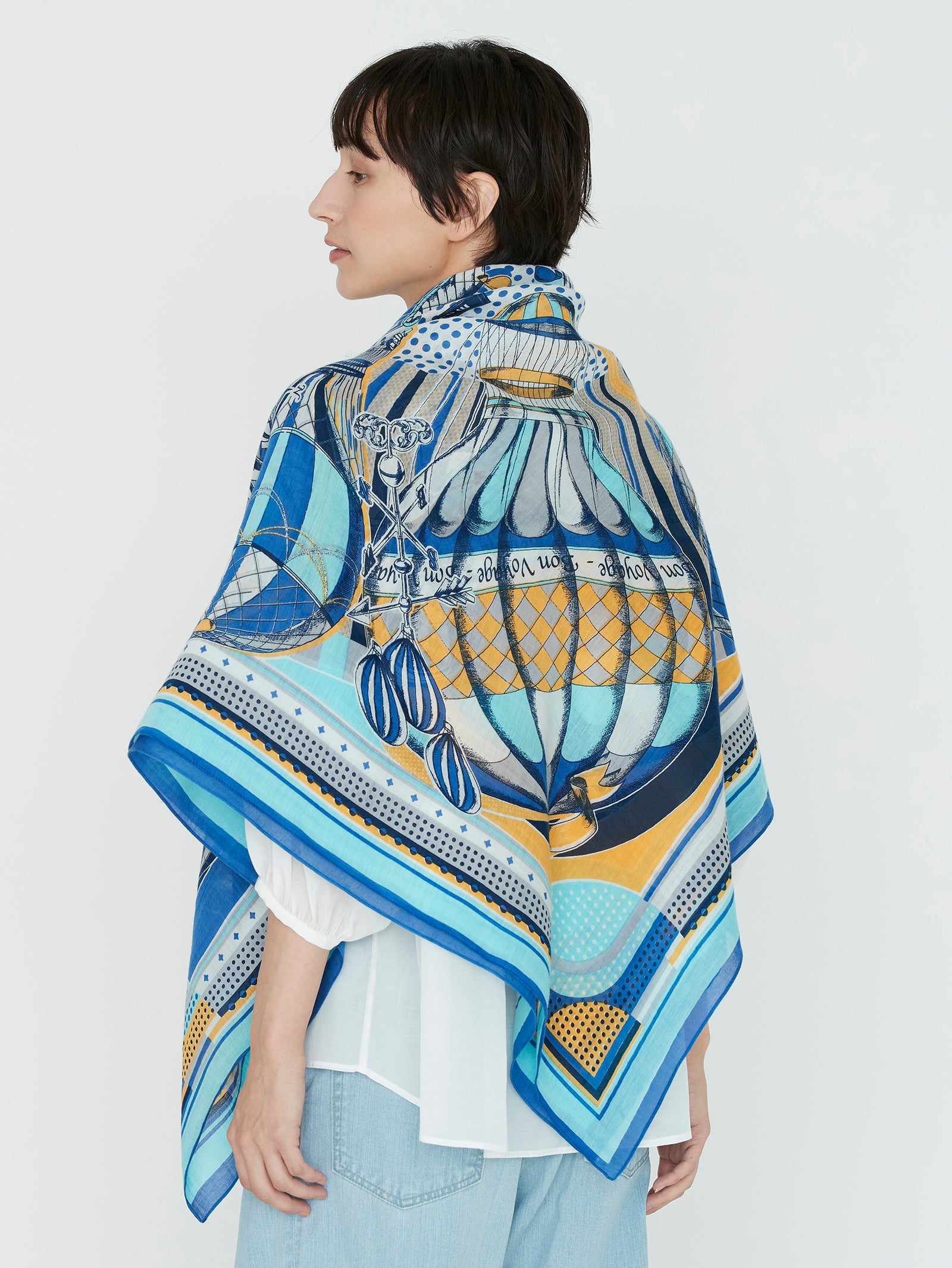 コットンシルクストール120＞バルーンジャーニー – manipuri