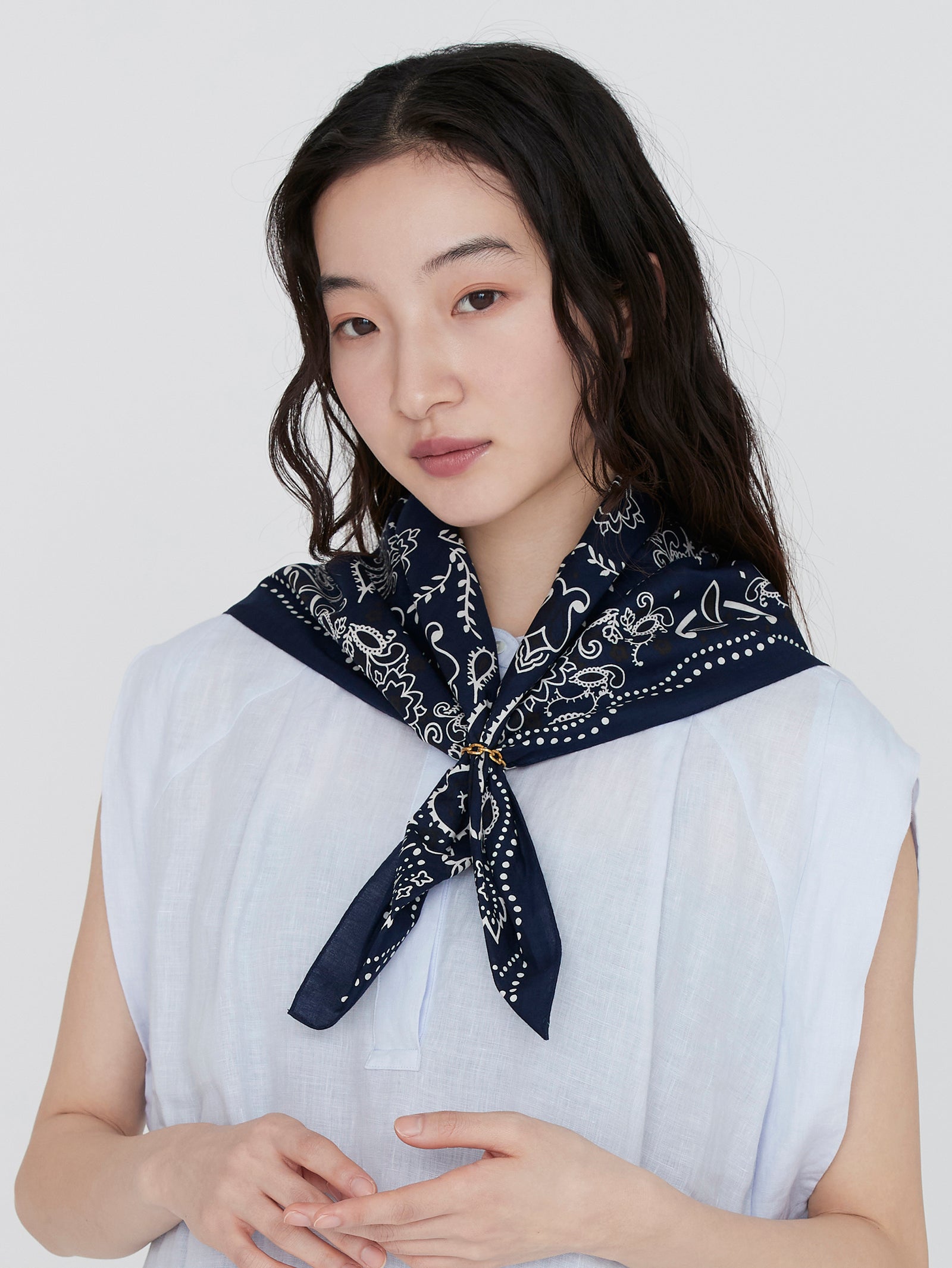 コットンスカーフ65＞カレイドバンダナ – manipuri