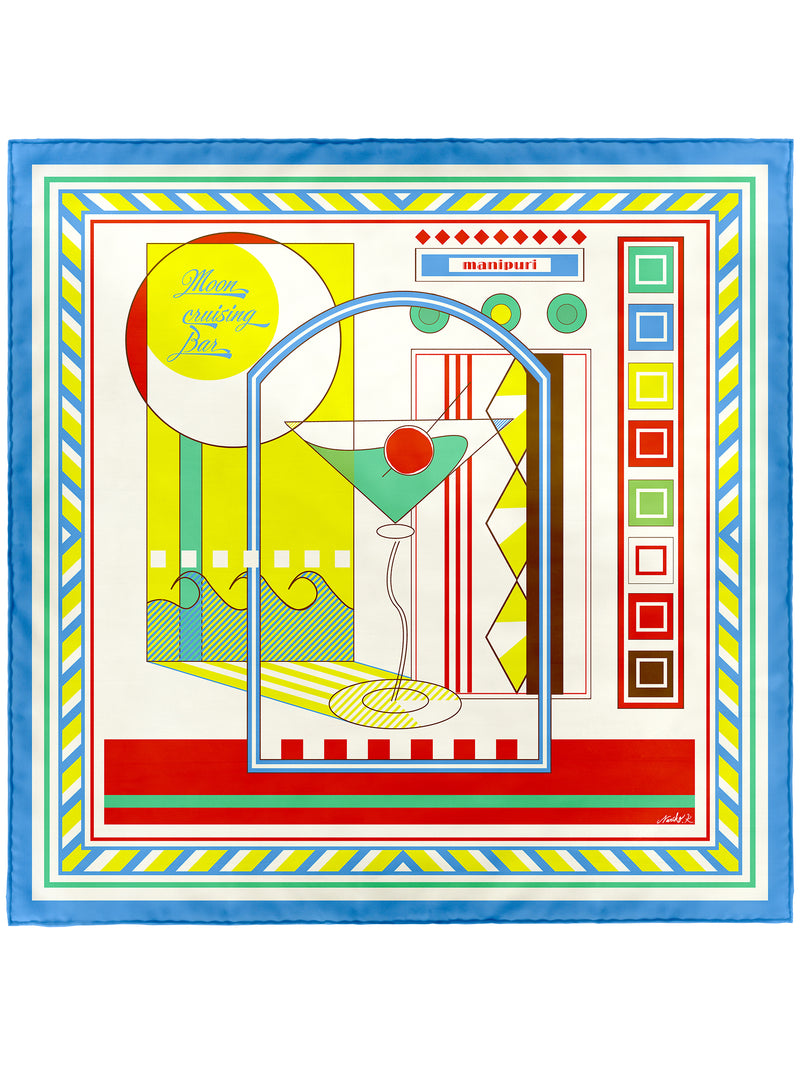 SILK SCARF 88 COCKTAIL – manipuri