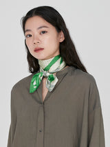 ＜シルクスカーフ65＞レイライト